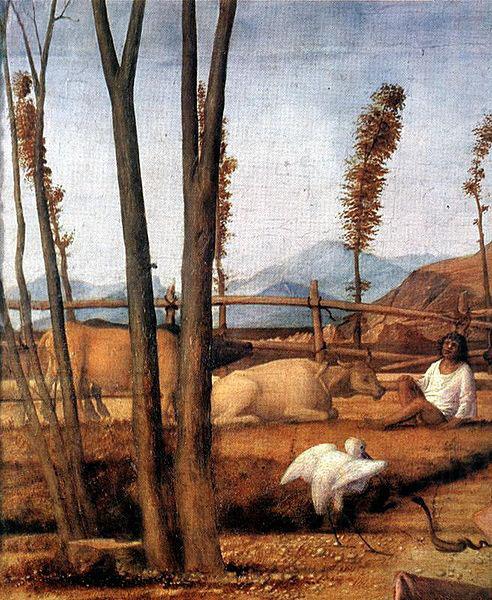 Giovanni Bellini Madonna of the Meadow china oil painting image